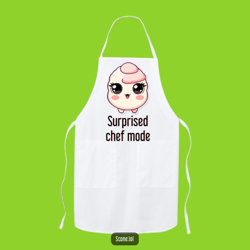 Funny Scone Surprise Apron: Cook With a Hilarious Expression