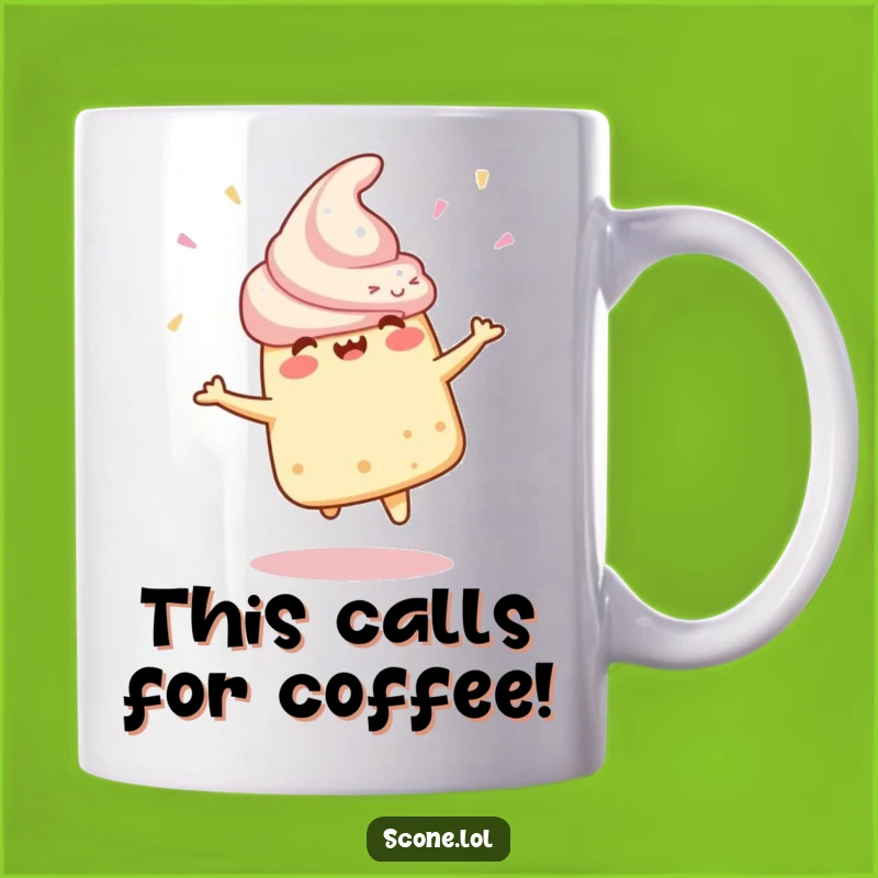 Funny Scone Mug: Spin into Joy, the Ultimate Celebration Funny Gift