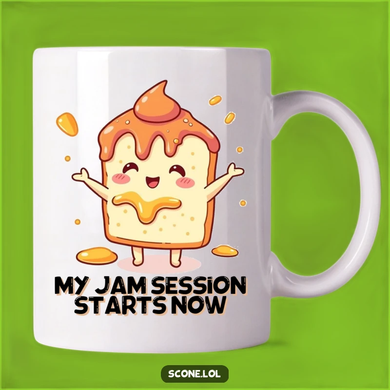 Funny Scone Jam Dance Mug: A Delightful Treat for Coffee Lovers