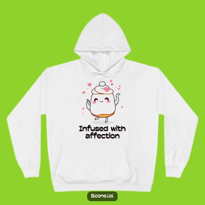 Funny Scone Love Hoodie: Cozy & Romantic Dance Design, Perfect Gift
