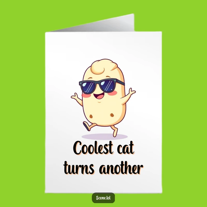 Wish them a HAPPY birthday with this ultra-cool and funny free printable greeting card! Perfect for printing at home.