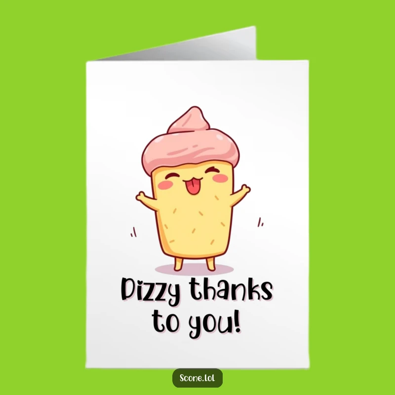 Express your thanks with a playful twist using this funny free printable greeting card! Easy to print at home.