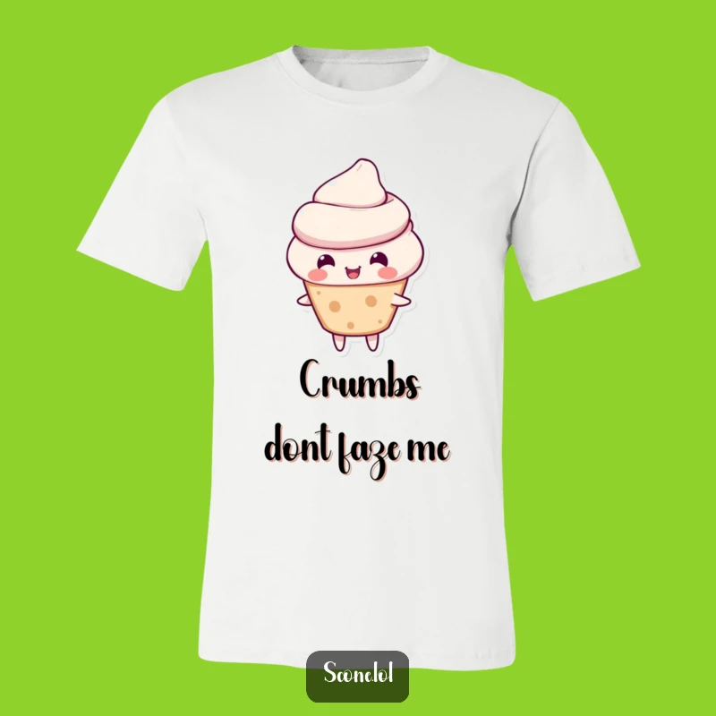 Funny Scone T-Shirt - Cheerful Bounce Graphic Tee, Ideal Humorous Present