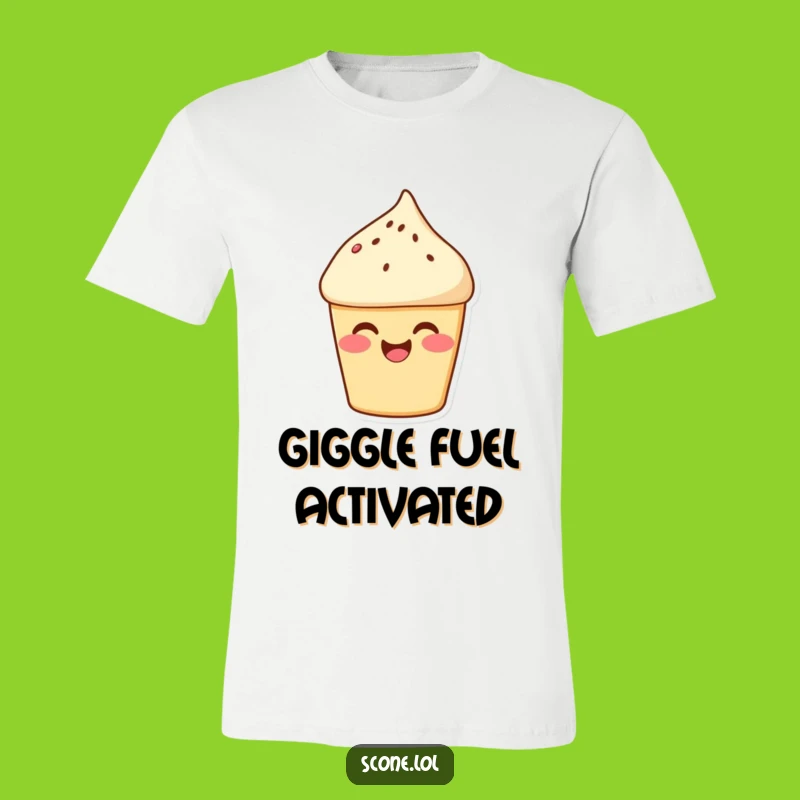 Funny Scone Laugh T-Shirt - Rosy Cheeks Baker Fun, Hilarious Gift