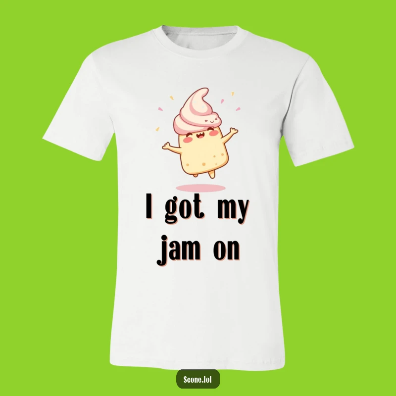 Funny Scone T-Shirt: Wear Your Excitement, a Perfect Funny Gift