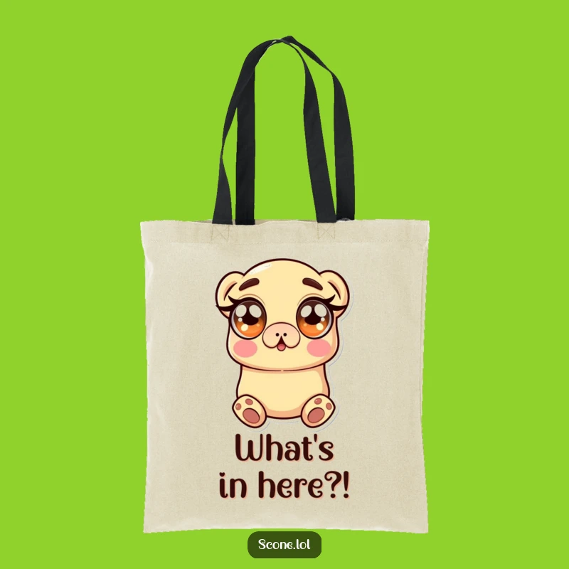 Funny Scone Tote Bag: Carry Your Surprise, a Practical Funny Gift